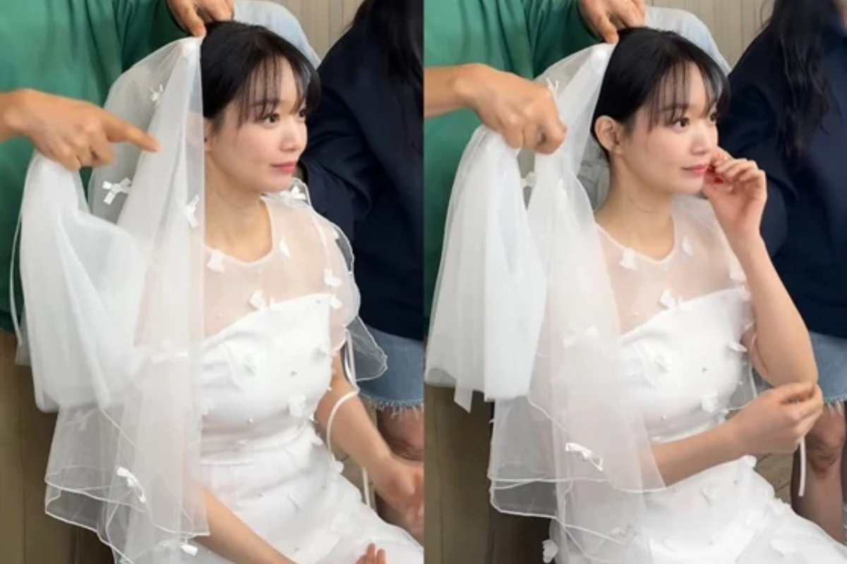Shin Min-ah Flaunts Gorgeous Beauty In Wedding Dress For New Drama ...