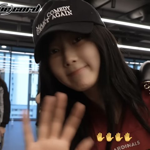 giselle maga hat controversywoman-waving-blackhair-cap.