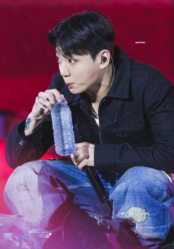 bts j-hope concert reunion jung kookJungkook-WaterBottle-Tattoos-Denim.