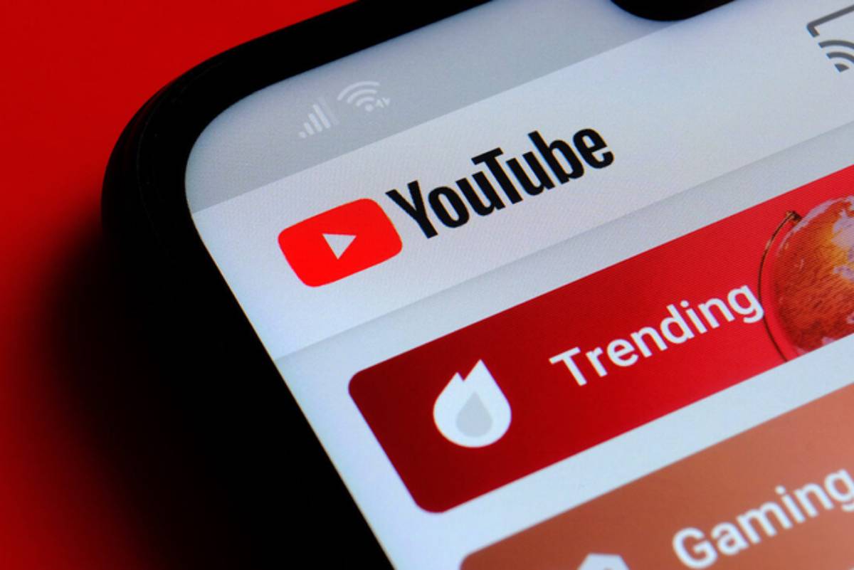 YouTube Trending tab removal
